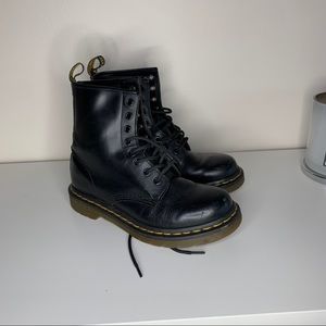 Black womens doc marten 1460 boots